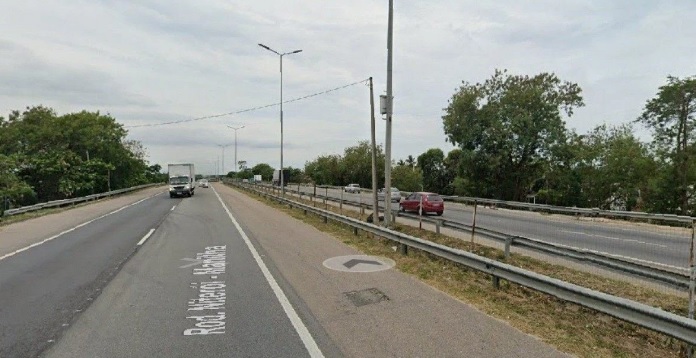 Tiroteio ocorreu na rodovia BR-101, na altura do KM 306/Reprodução Google