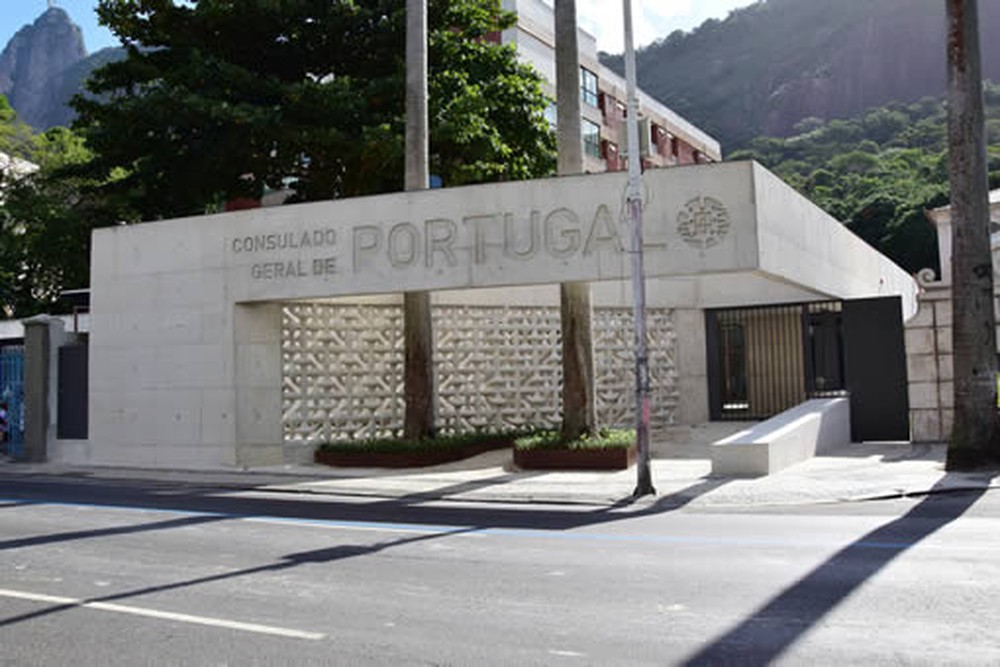 Consulado Geral de Portugal, no Rio: bandidos assaltaram o lugar 
