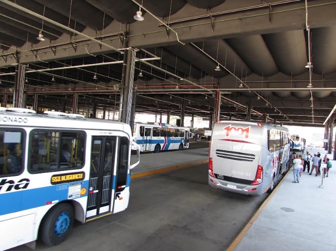 Os ônibus também vão sair da rodoviária de Nova Iguaçu
