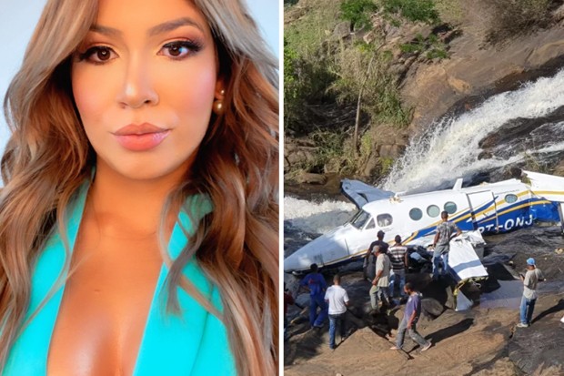 Marília Mendonça estava no bimotor que caiu perto de uma cachoeira
