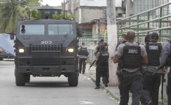 As ações na região têm a participação da Polícia Civil e de equipes dos batalhões da Zona Norte do Rio