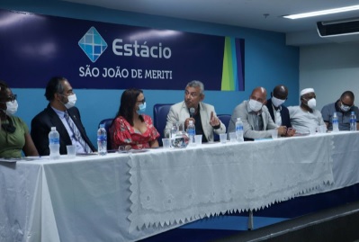 O evento contou com as presenças do prefeito Dr. João e do deputado estadual Valdecy da Saúde