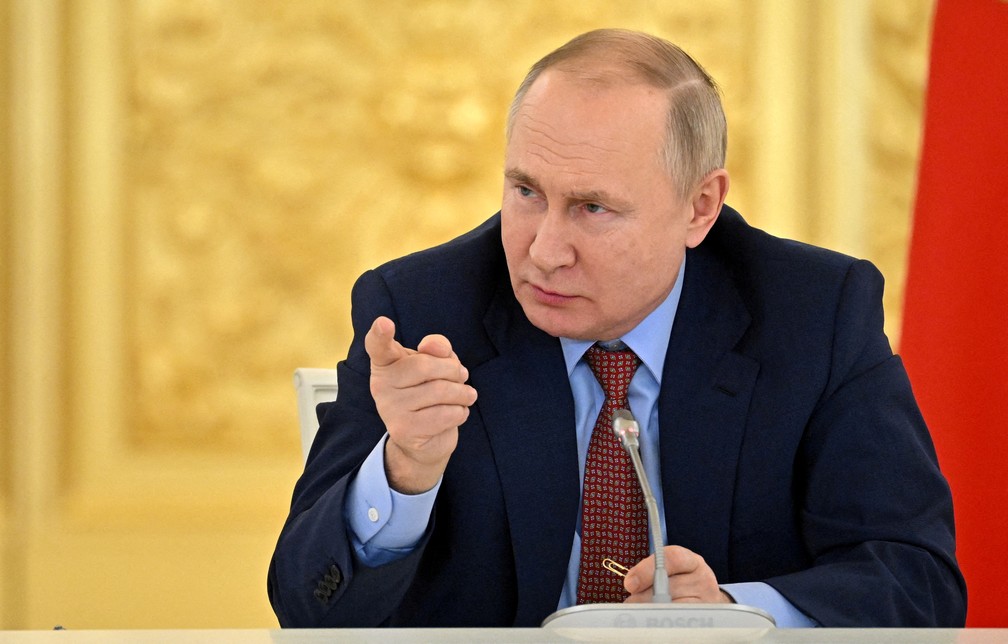 Presidente russo, Vladimir Putin, fez declaração na TV estatal