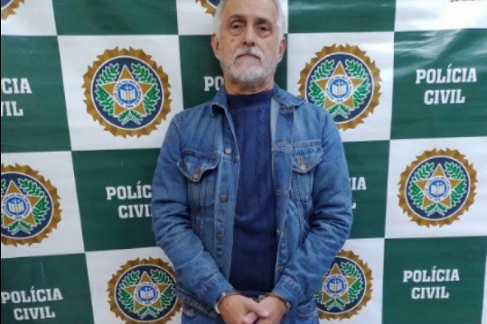 Cláudio foi preso em uma residência na Região Serrana do Rio