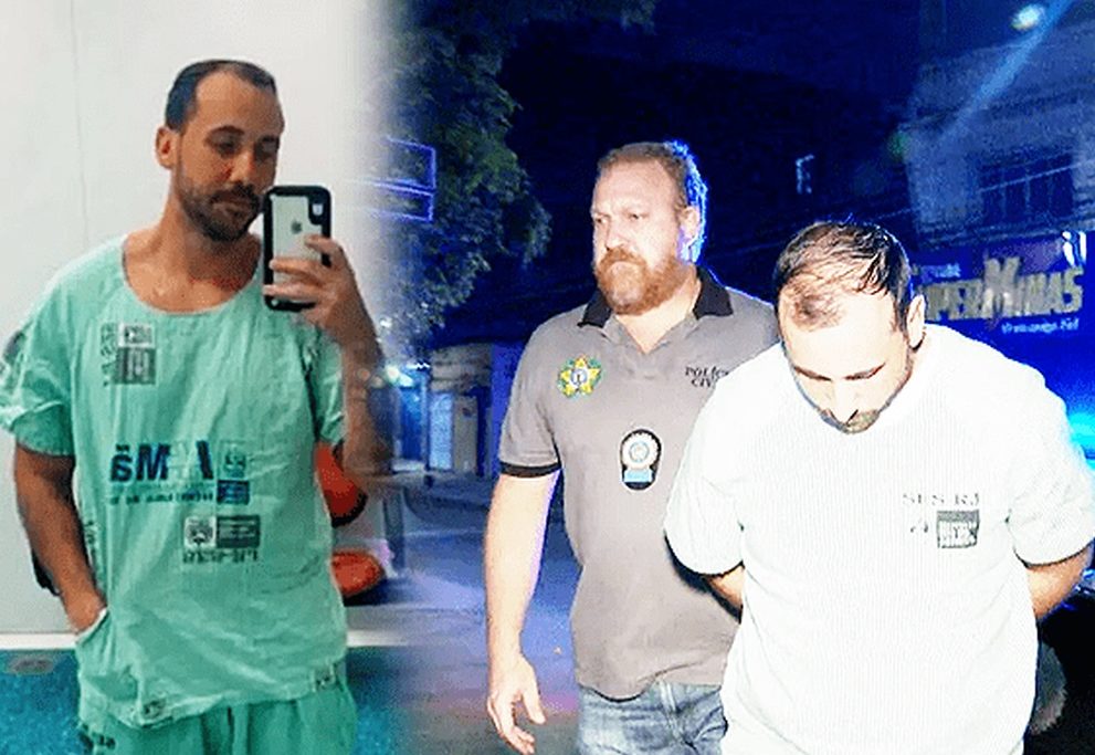 Giovanni Quintella Bezerra foi preso em flagrante no Hospital Heloneida Studart/Reprodução