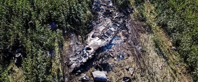 Destroços do avião que caiu na Grécia/DW / Deutsche Welle